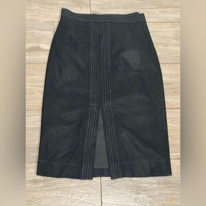 Boden 6P Black Pencil Skirt